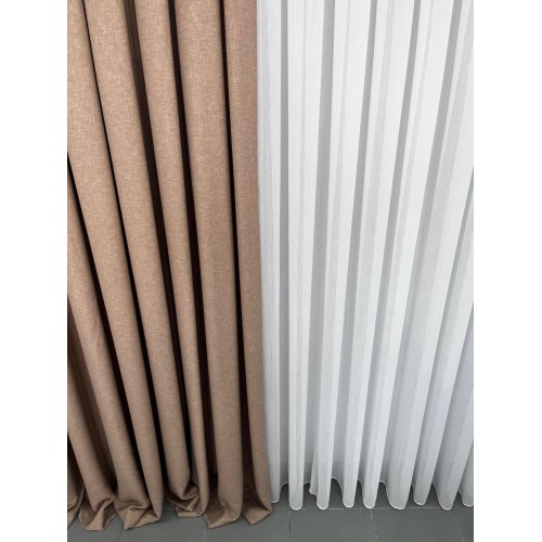 LATİNA 2322-EKRU TÜL